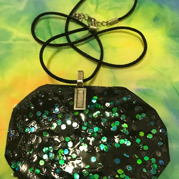 Reversible Exclusive Rare Unique Vintage One of a KInd Handmade Necklace - Picture 14 of 16